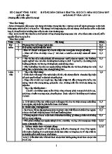 Đáp án đề kiểm tra học kì I Ngữ văn lớp 10 - Mã đề 484 - Năm học 2016-2017 - Sở GD & ĐT Vĩnh Phúc